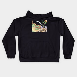 Riding with style Kids Hoodie